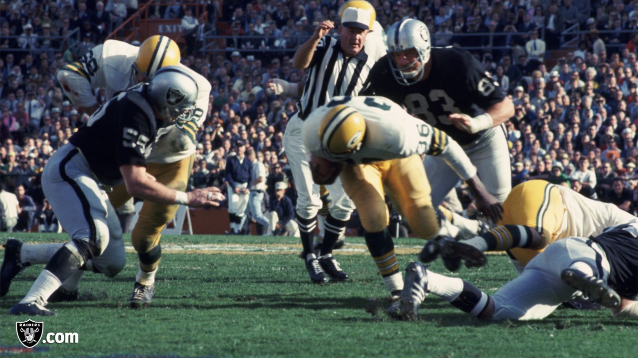 1968 Super Bowl II Green Bay Packers Vs. Oakland Raiders Yellow