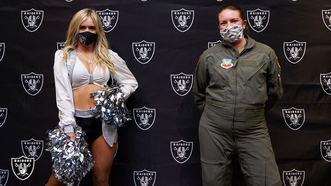 Raiders Foundation visits Creech Air Force Base