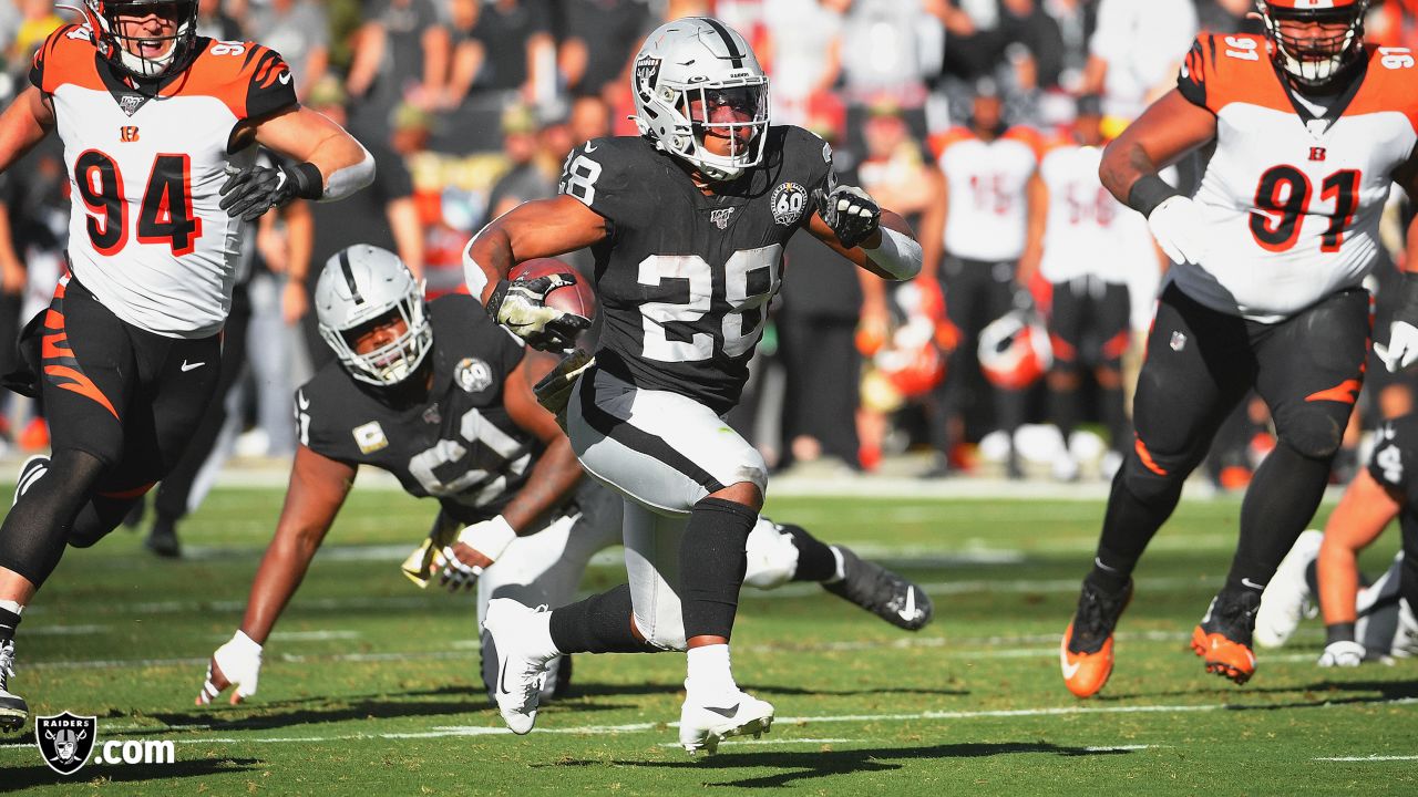 Six observations from the Raiders' Week 11 win over the Cincinnati Bengals