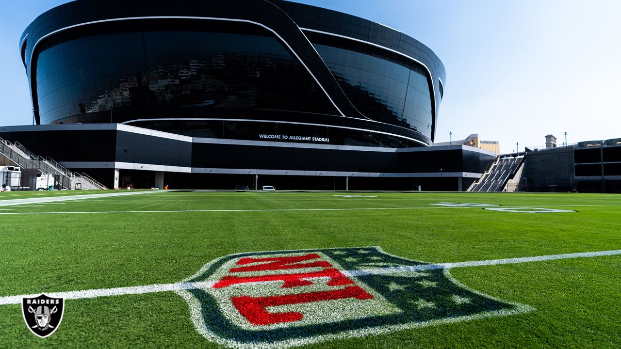 Raiders hold practice at Allegiant Stadium: 'Welcome to the Death