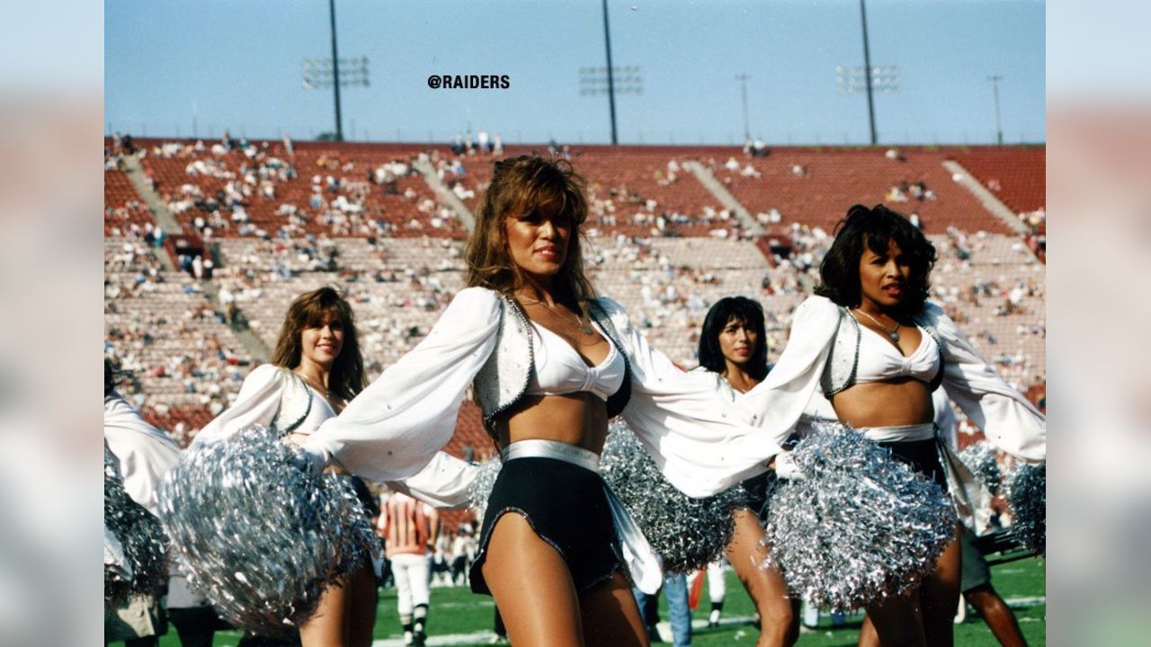 1980's LA Raiders NFL Football Raiderettes Cheerleader