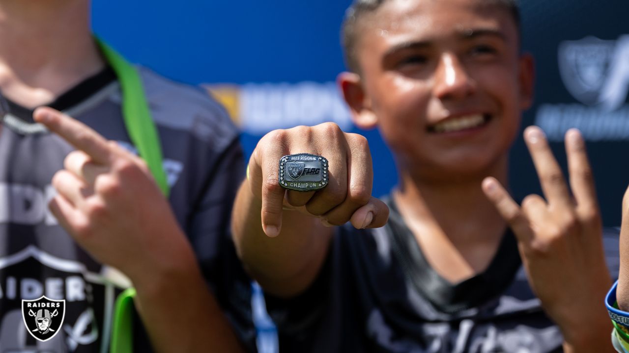 Flag football championship on sale rings