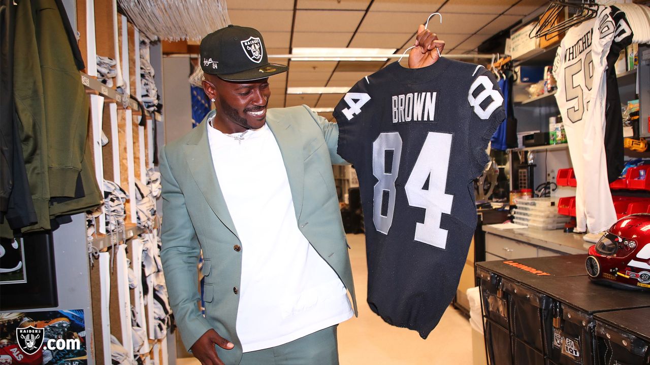 Antonio Brown Signed Oakland Raiders Jersey (JSA COA) 5×Pro Bowl