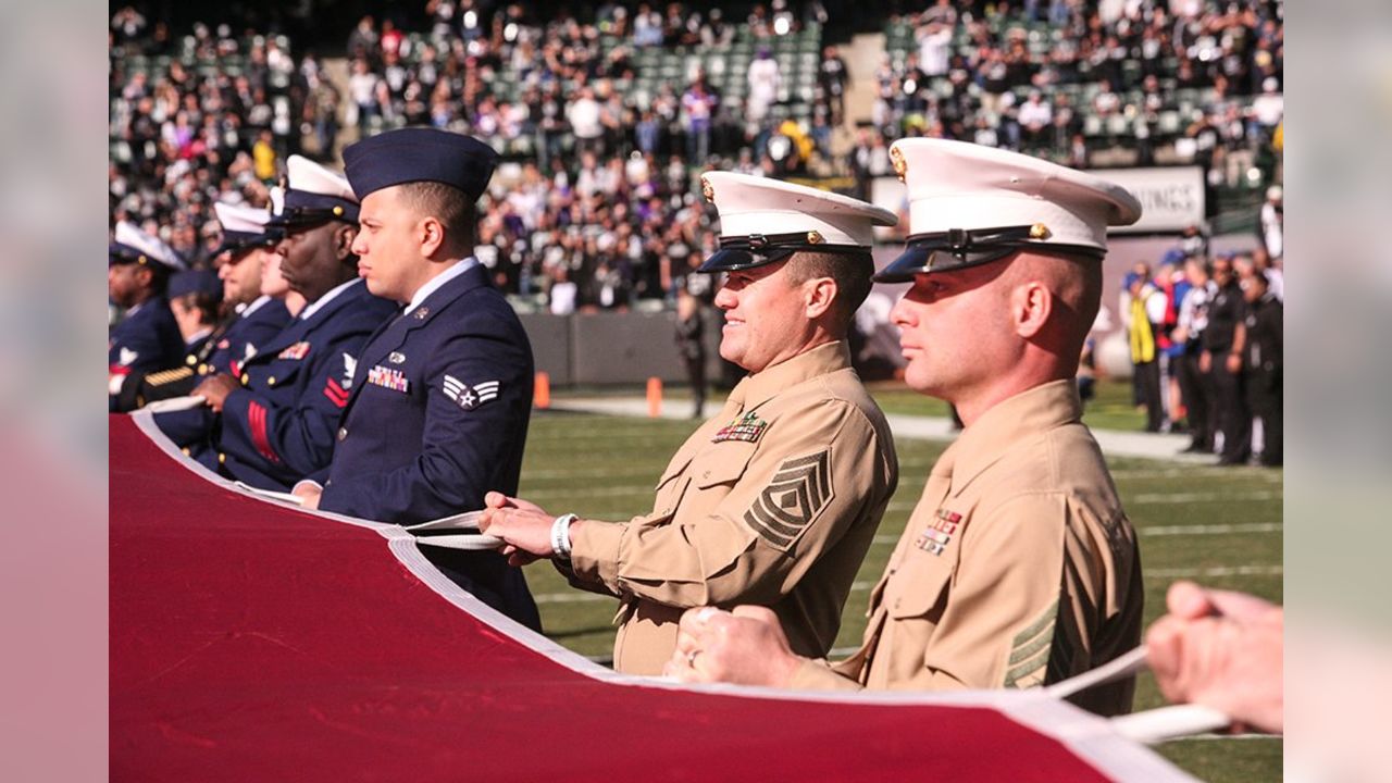 DVIDS - Images - USAA Salute to Service: Las Vegas Raiders [Image 2 of 8]