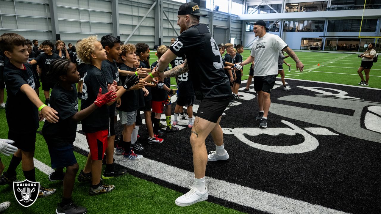 Photos: Local youth participate in Raiders Play Football Skills Camp