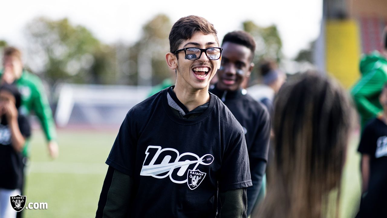 Raiders partner with NFL Academy for a PLAY 60 Camp