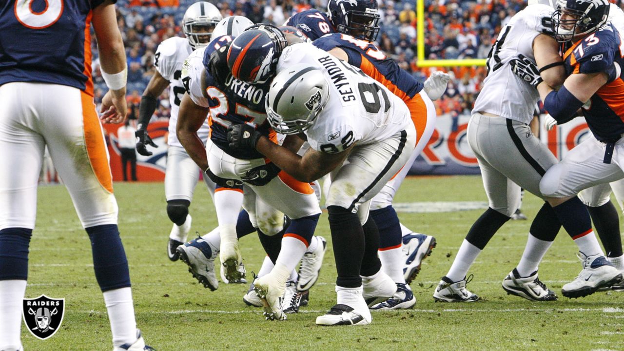 Richard Seymour Raiders Sack