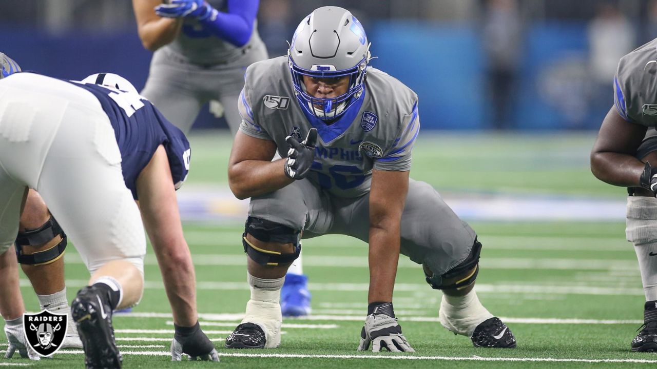 Las Vegas Raiders pick Memphis' Dylan Parham in 2022 NFL Draft