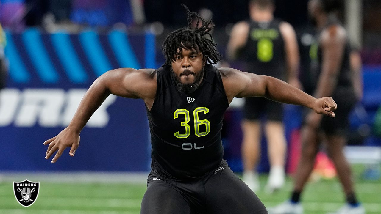 Raiders select G Dylan Parham with the 90th pick of the 2022 NFL Draft