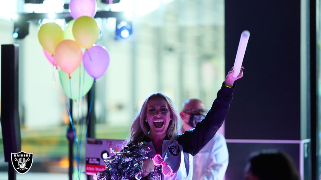 Las Vegas Raiders hold 'Neon Nights Pediatric Prom' at Raiders