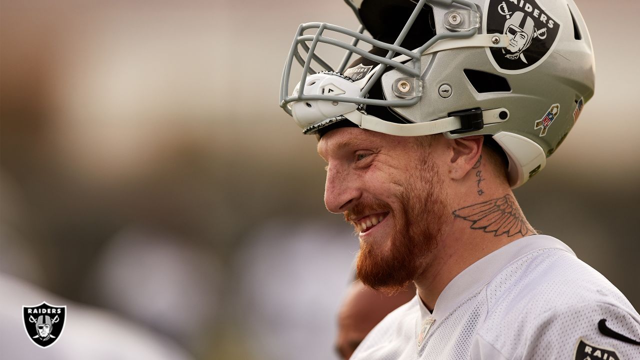 Charitybuzz: Maxx Crosby Signed Las Vegas Raiders Replica Helmet