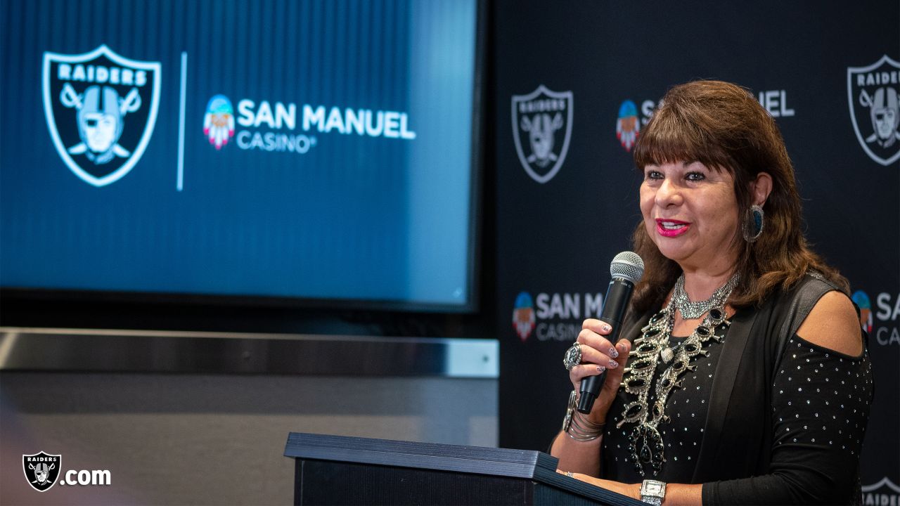 Raiders and San Manuel Casino celebrate new partnership