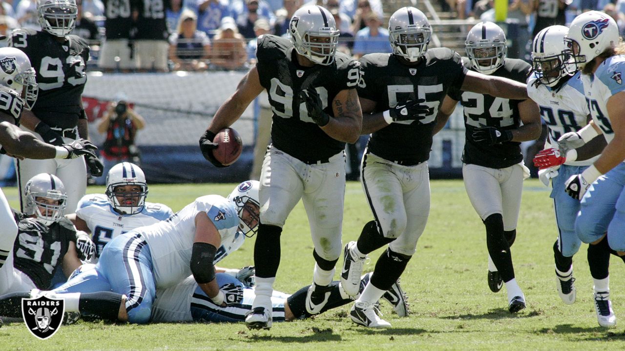 Photos: Best of Richard Seymour's career in the Silver and Black