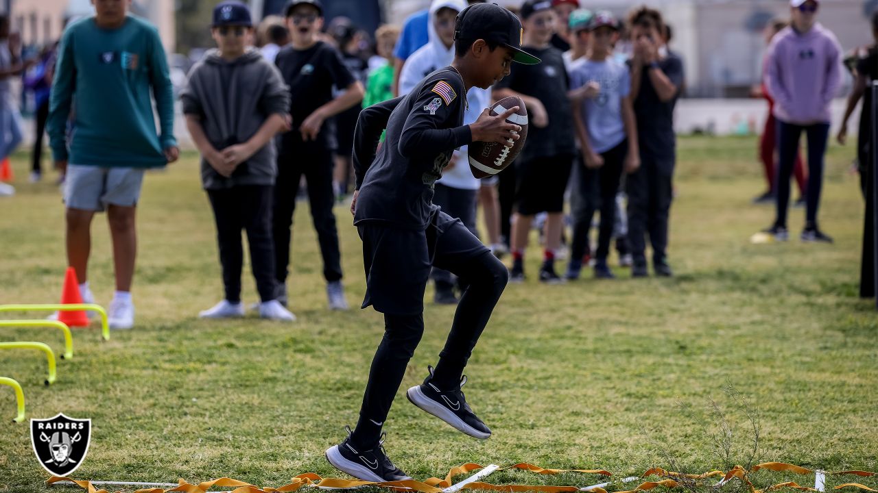 Las Vegas Raiders hosts junior training camp