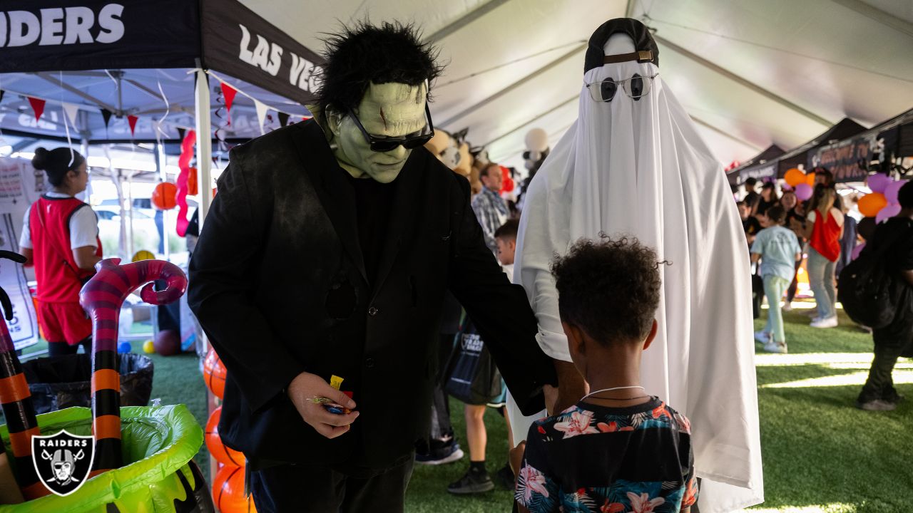 Raiders host Halloween Tent or Treat