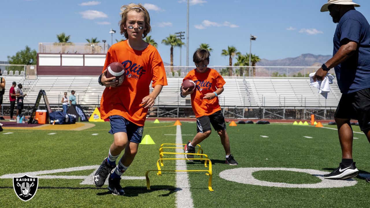 Photos: Rod Woodson teams up with USA Football for Summer Blitz