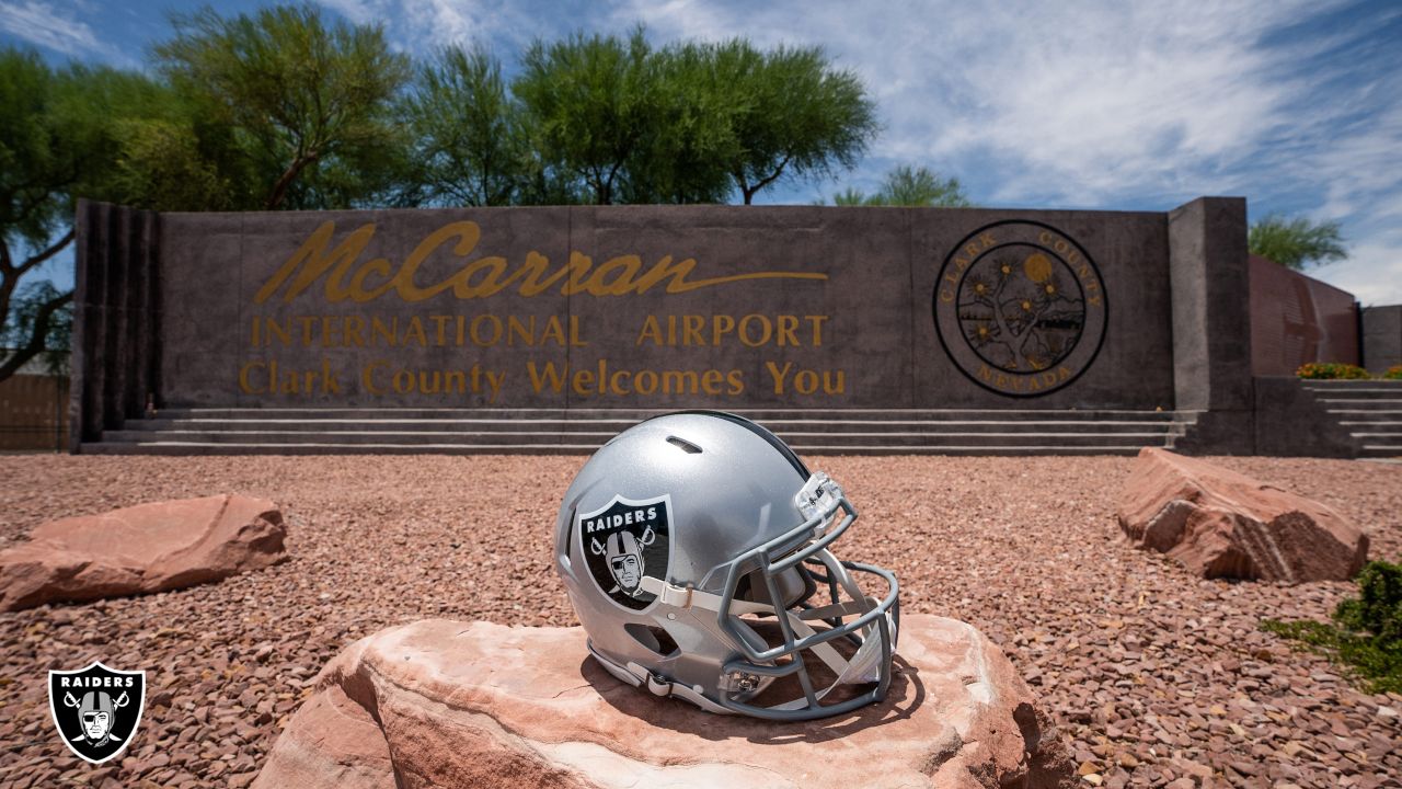 Raiders helmet tours Las Vegas
