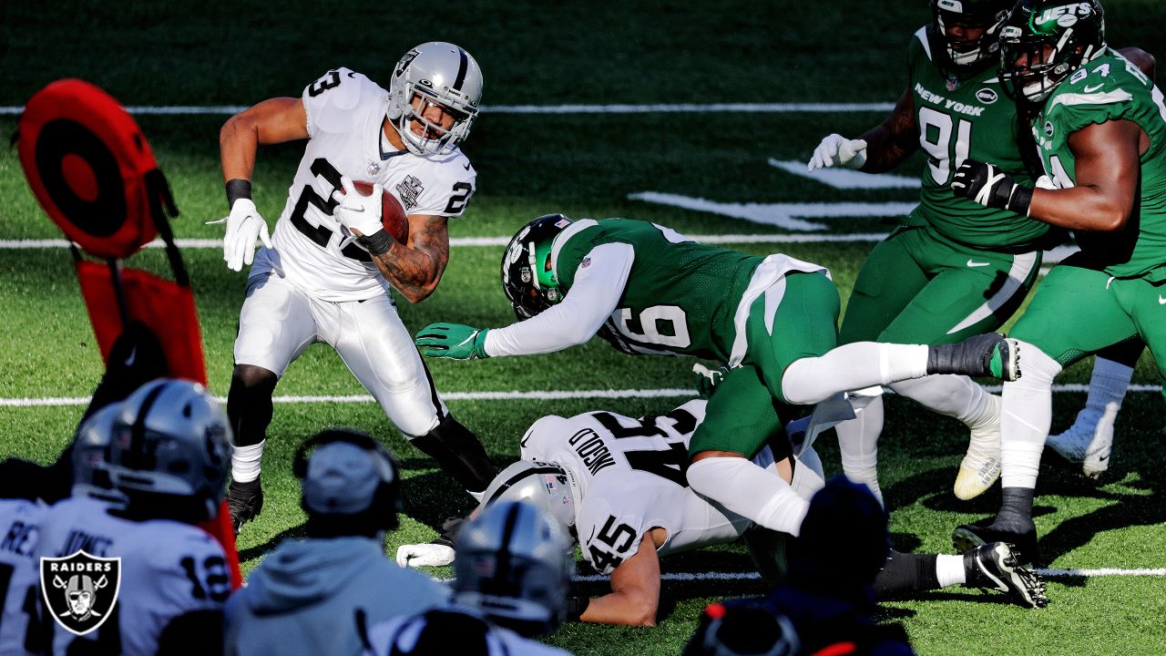 Raiders' players talk about last-second win over Jets 