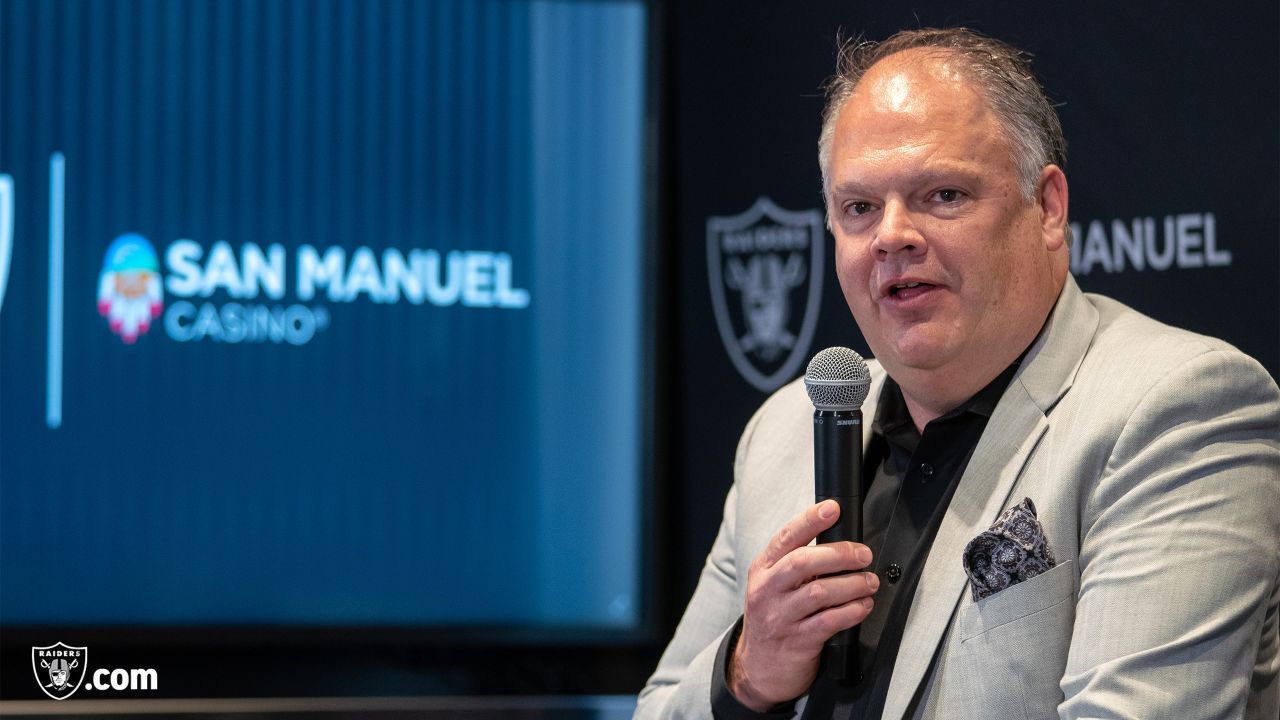 Raiders and San Manuel Casino celebrate new partnership