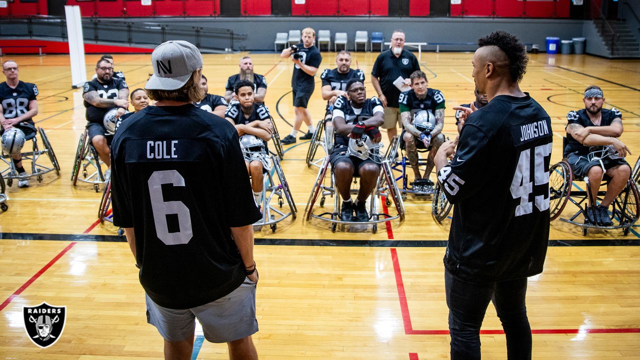 Raiders support City of Las Vegas Wheelchair Football League