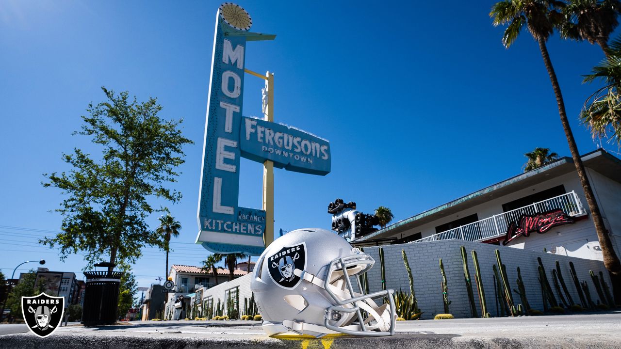 Raiders helmet tours Las Vegas