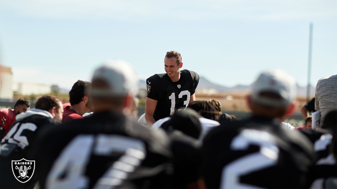 Oakland Raiders receiver Hunter Renfrow returns to practice