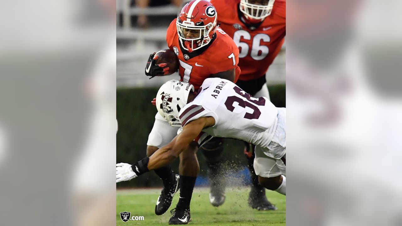 Former Mississippi State star and Raiders rookie Johnathan Abram