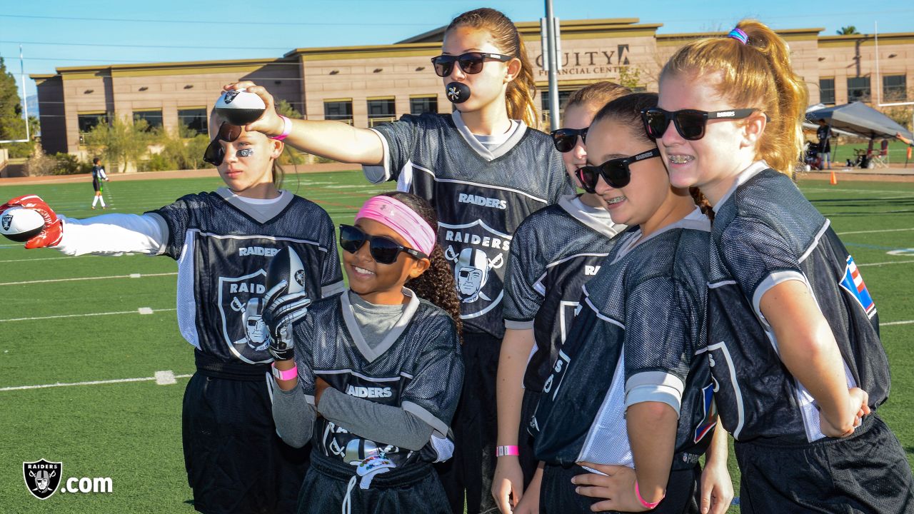 Raiders partner with NFL FLAG to host Flag Football Tournament