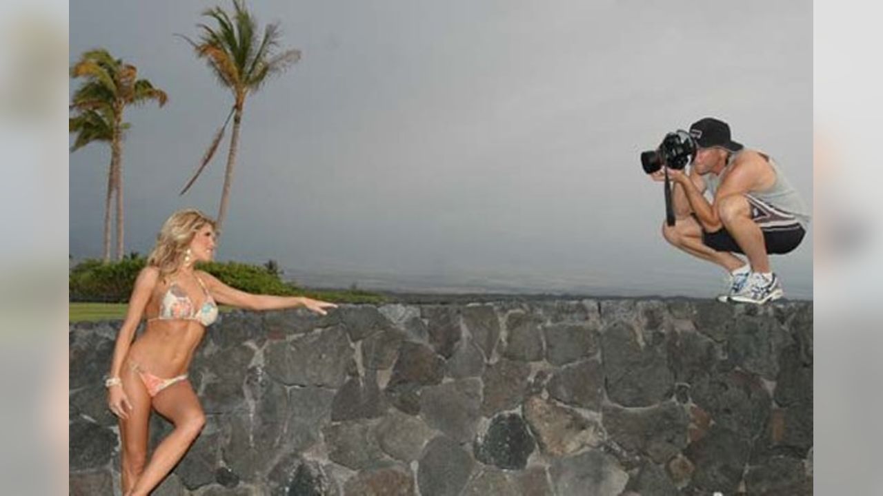 2010 Raiderette Calendar Photo Shoot