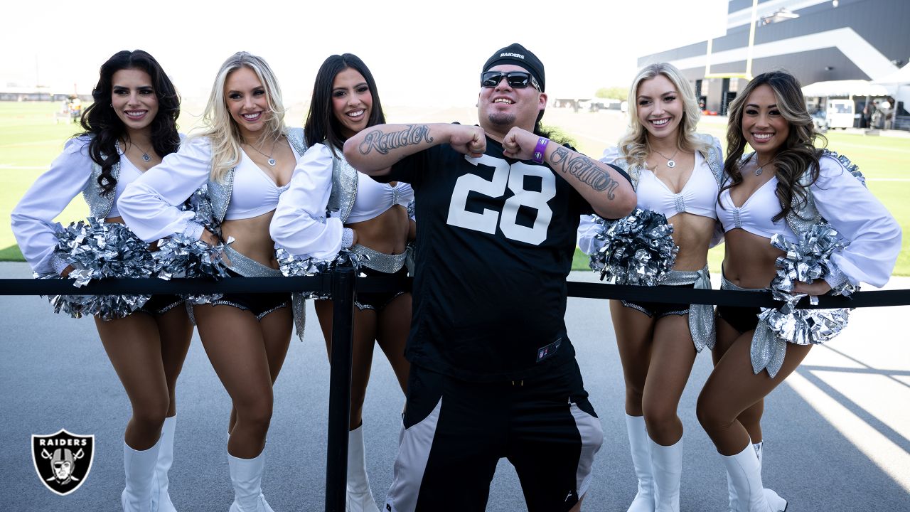 Raiders engage community during Training Camp