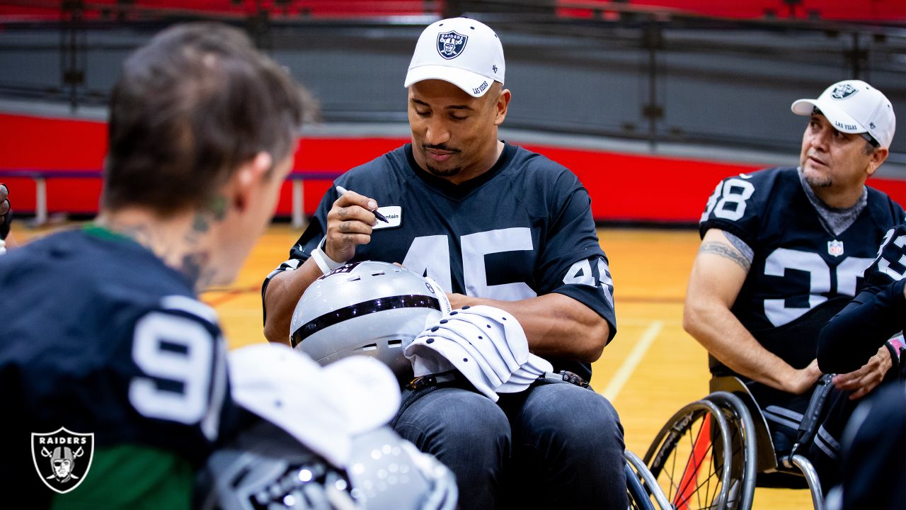 Raiders support Las Vegas Wheelchair Football League ahead of