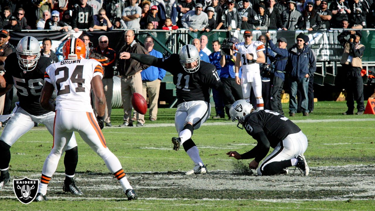 Raiders kicker Sebastian Janikowski about to set team longevity record