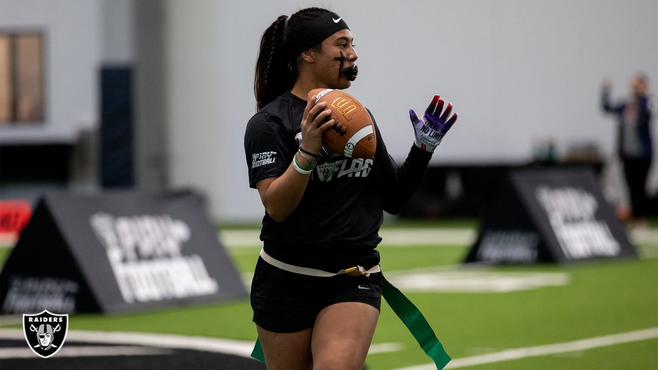 Rams and Chargers host surprise jersey unveiling for League of Champions  Girls Flag Football teams