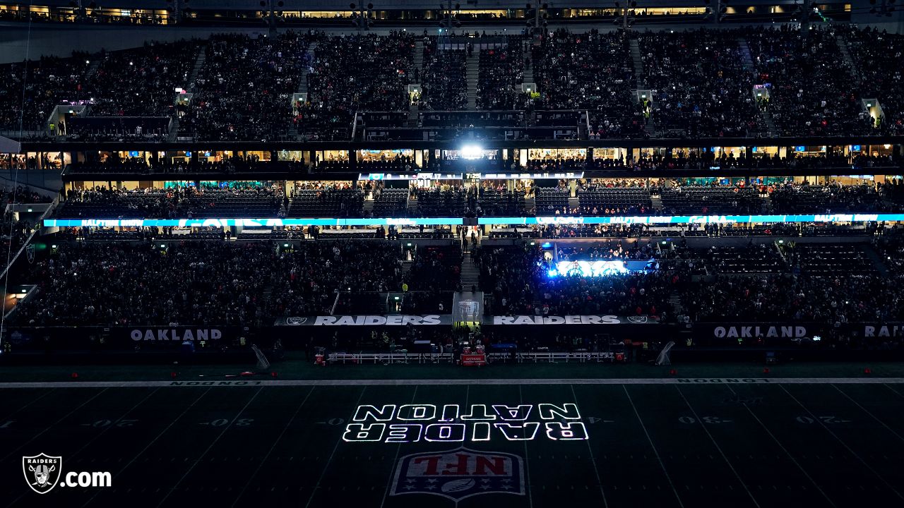 New Tottenham Hotspur Stadium dazzles for its first NFL game as Oakland  Raiders snatch win - Mirror Online