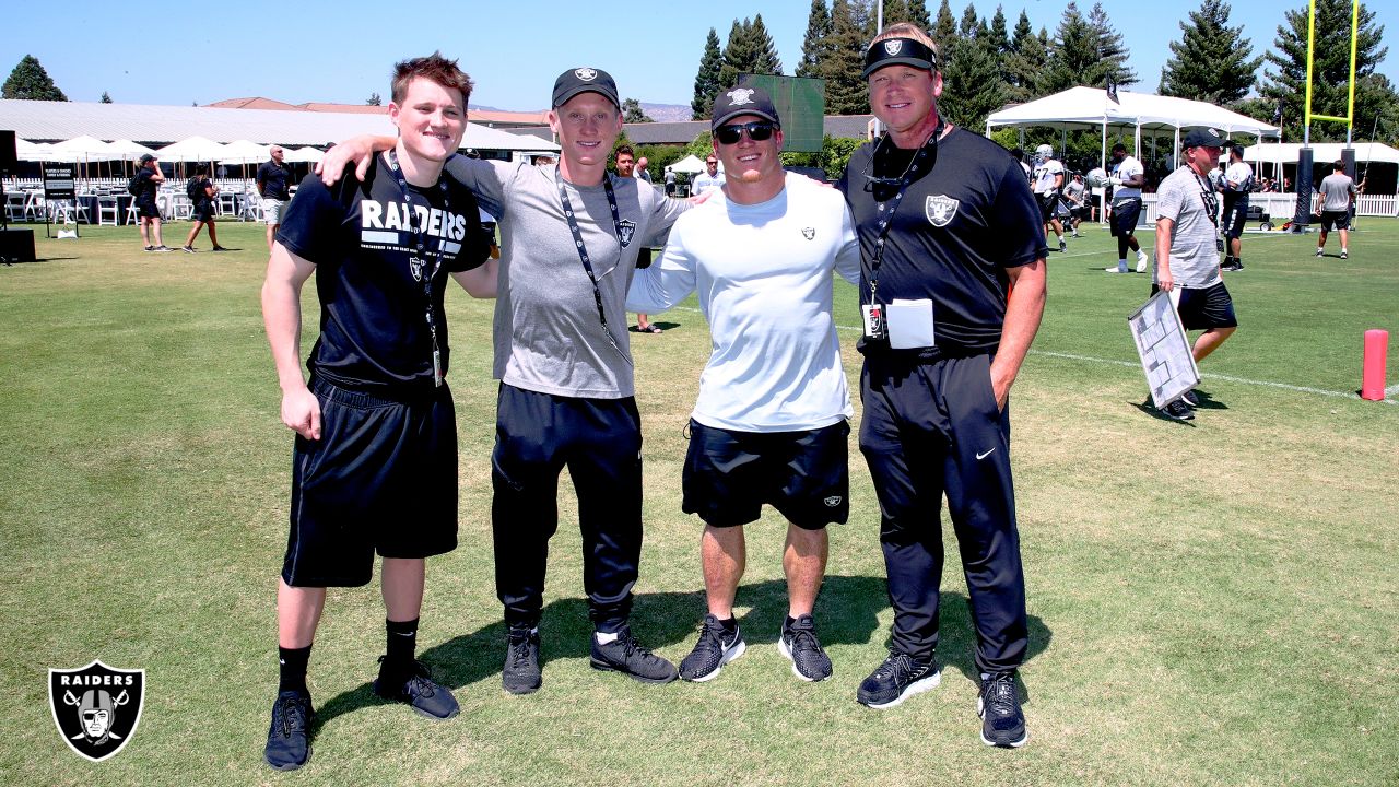 Jon Gruden's son Deuce will remain with Raiders after father