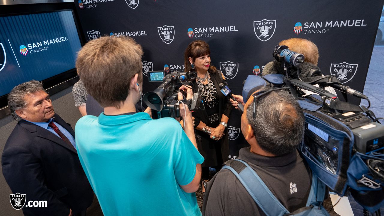 Raiders and San Manuel Casino celebrate new partnership