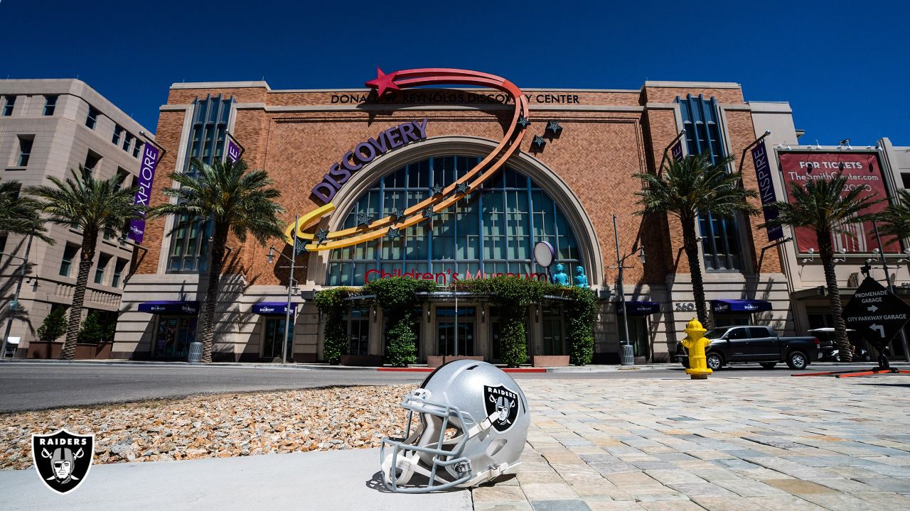 Raiders helmet tours Las Vegas