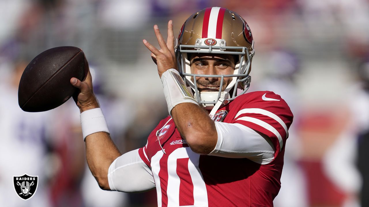 Jimmy Garoppolo on joining Raiders & (sort of) sharing the locker room  again with Tom Brady