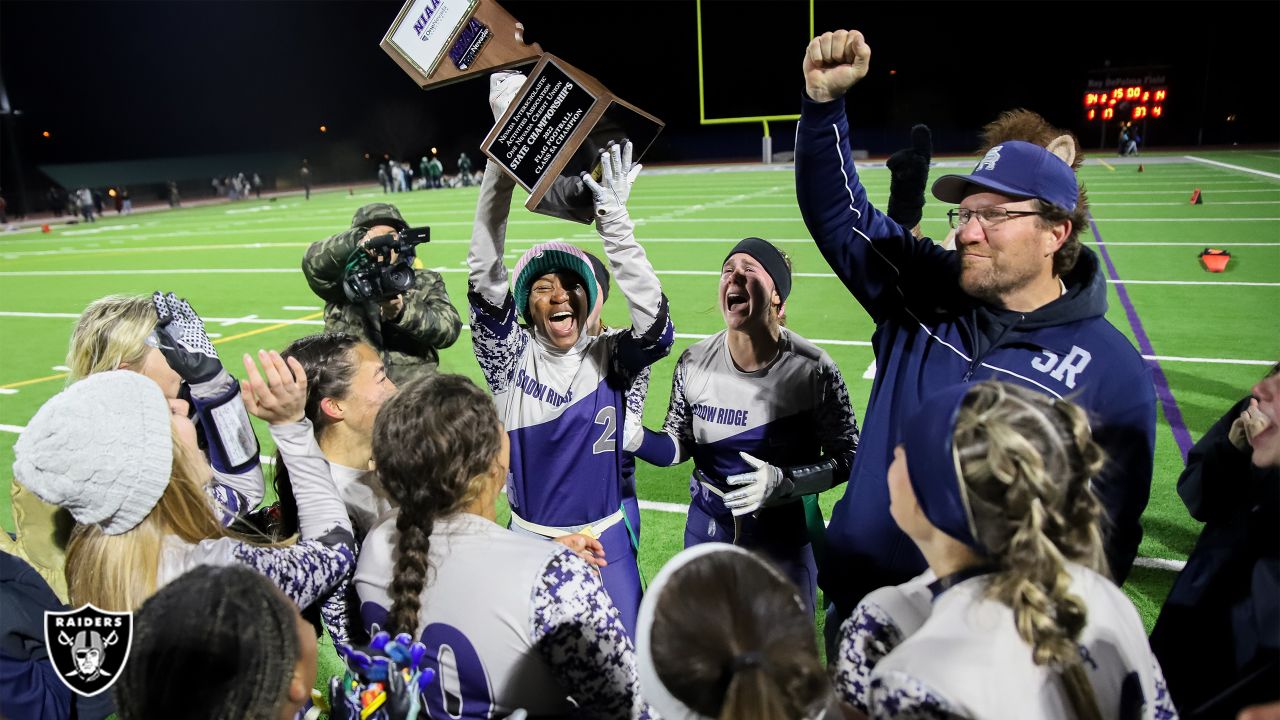 Raiders Coach Tochito Flag Football Championship