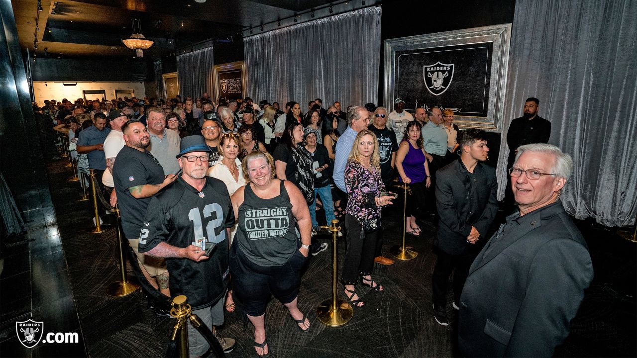 NFL Draft: Raiders host fans at Allegiant Stadium for party