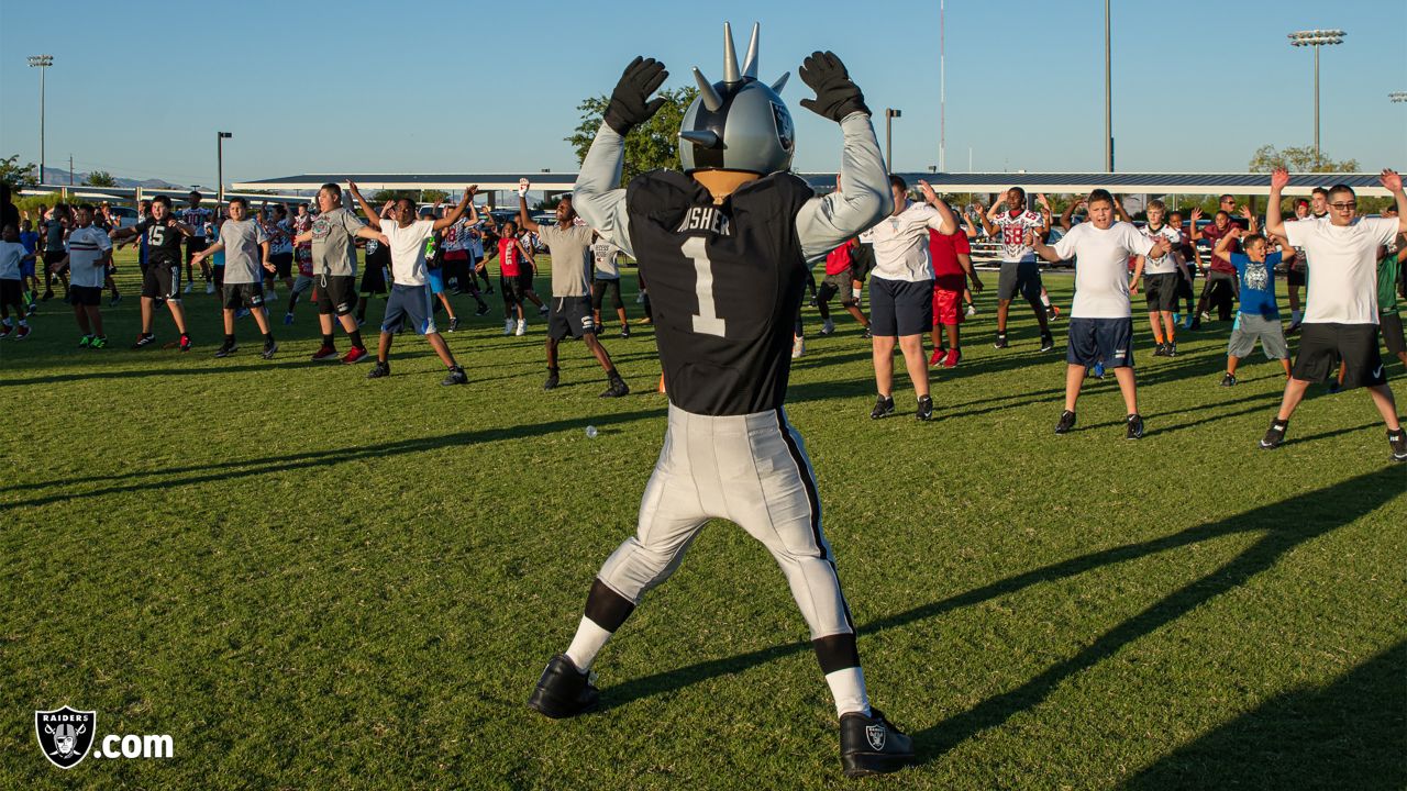 Raiders Foundation makes donation to support Nevada Youth Football