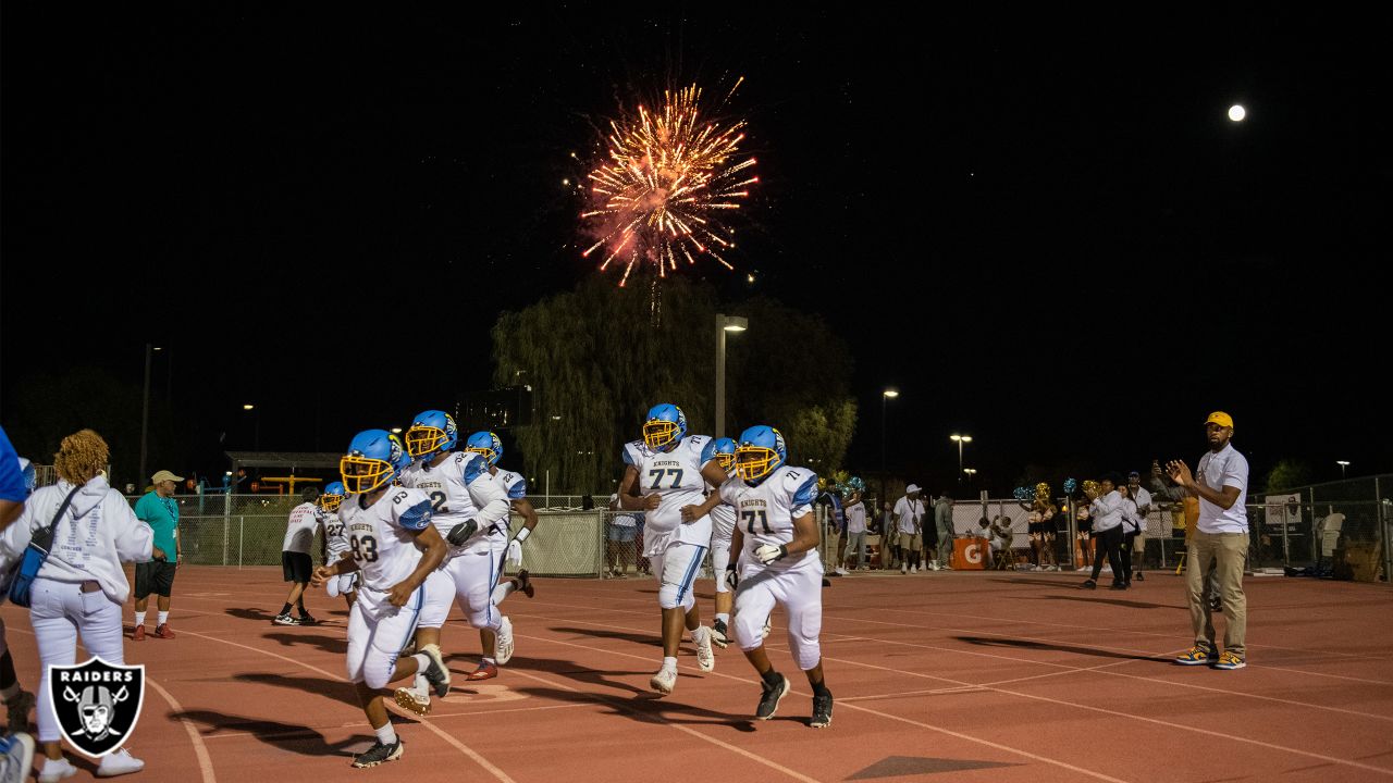 Democracy Preparatory Academy unveils new football helmets