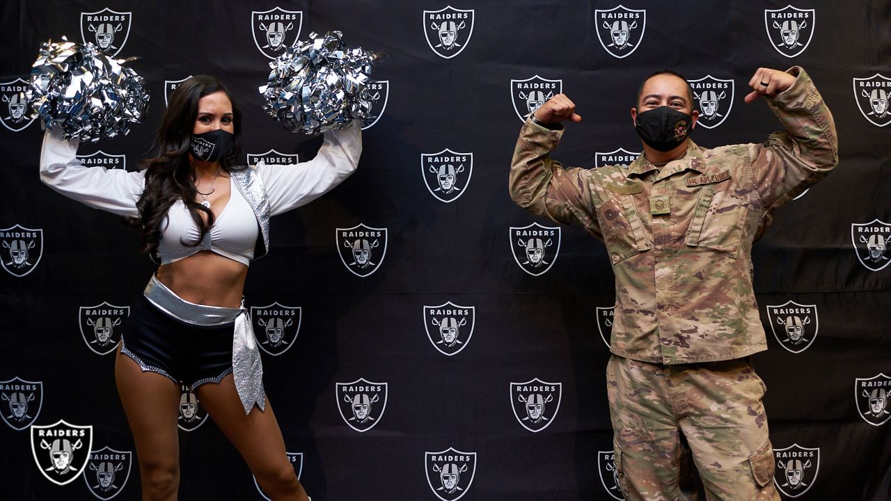 Raiders Foundation visits Creech Air Force Base