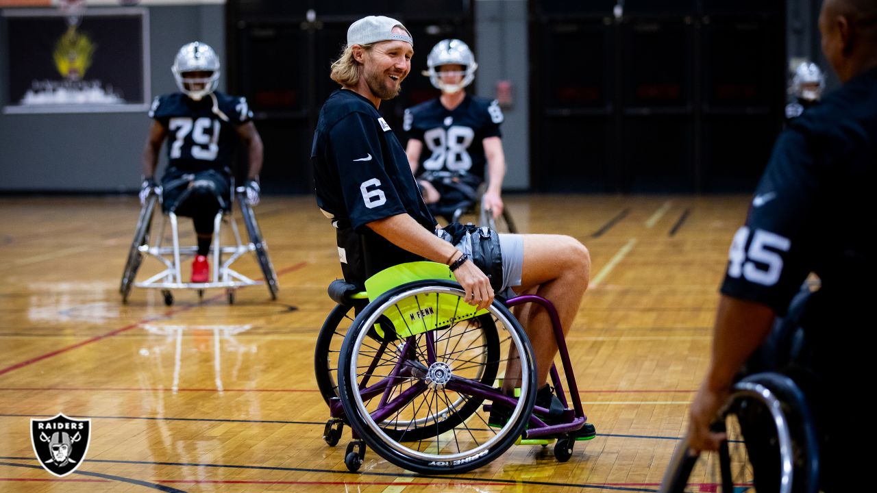 Raiders support Las Vegas Wheelchair Football League ahead of