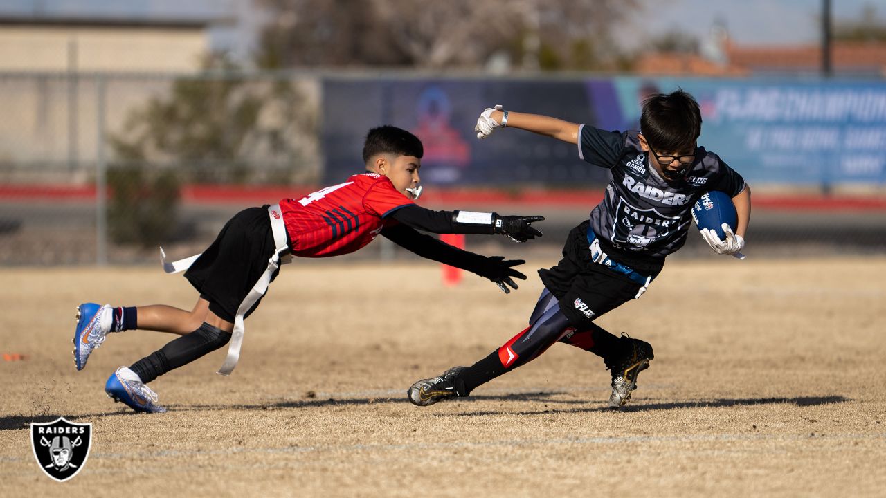 Raiders partner with NFL FLAG to host Flag Football Tournament