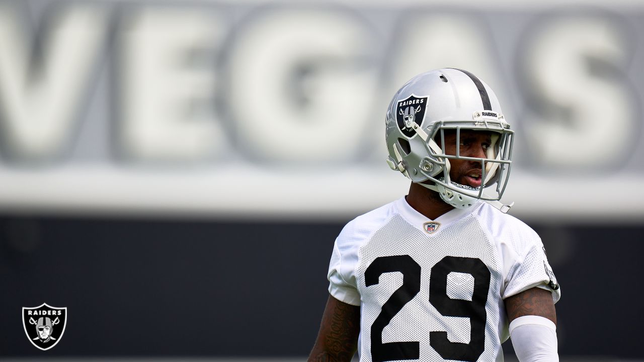 Raiders cornerback Casey Hayward (29) during an NFL football