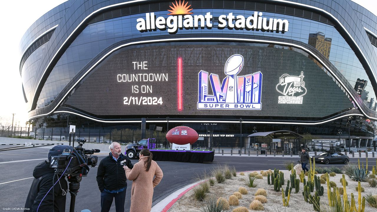 NFL, Las Vegas Super Bowl LVIII Host Committee announce official Super Bowl  LVIII events, initiatives