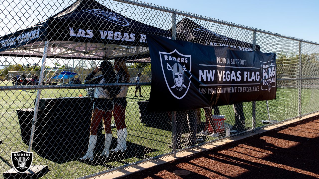 Las Vegas Raiders 3-Time Champions Banner