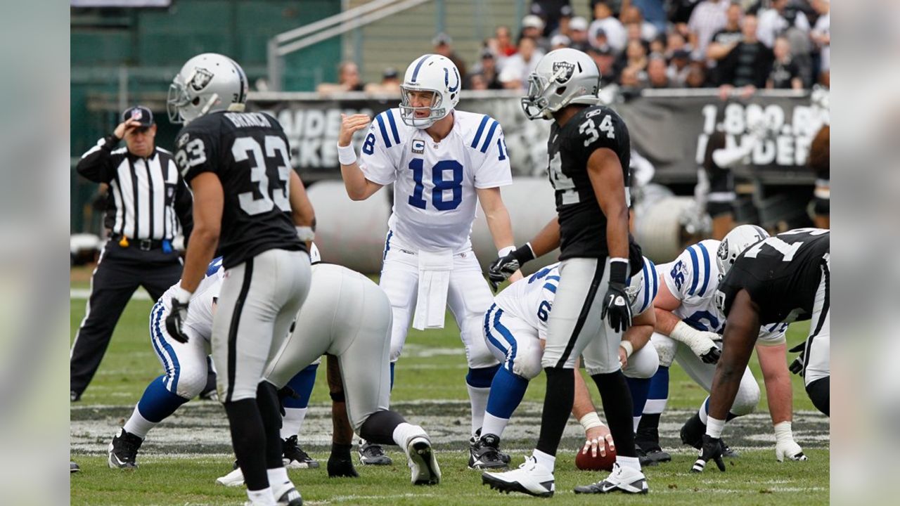 Raiders vs Colts Through the Decades