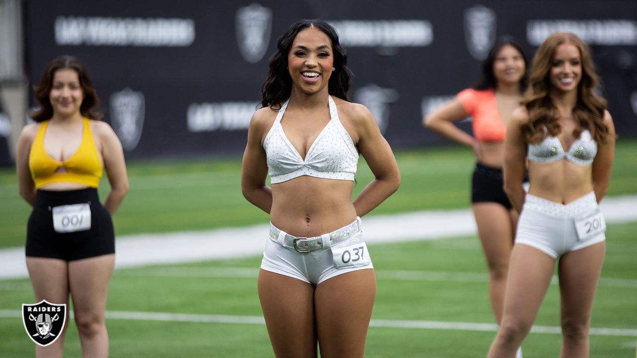 Photos: Raiderettes hold preliminary auditions for the 2022 squad